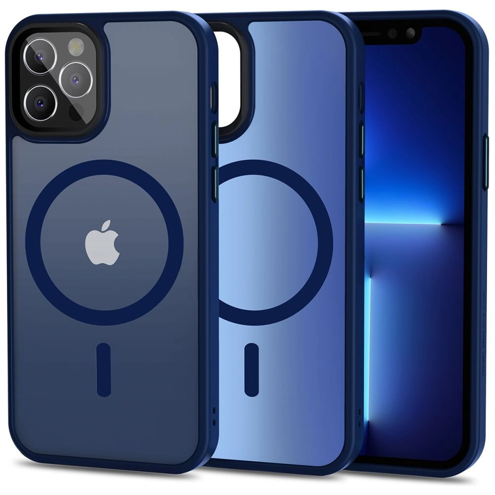 Hurtownia GSM - Etui Tech-Protect Magmat MagSafe Apple iPhone 12/12 Pro Mat Navy - THP1830 - {ean13} - Hurt