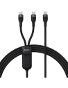 Baseus Flash Series 2in1 USB-C/USB-C Cable 100W 1.5m (black)