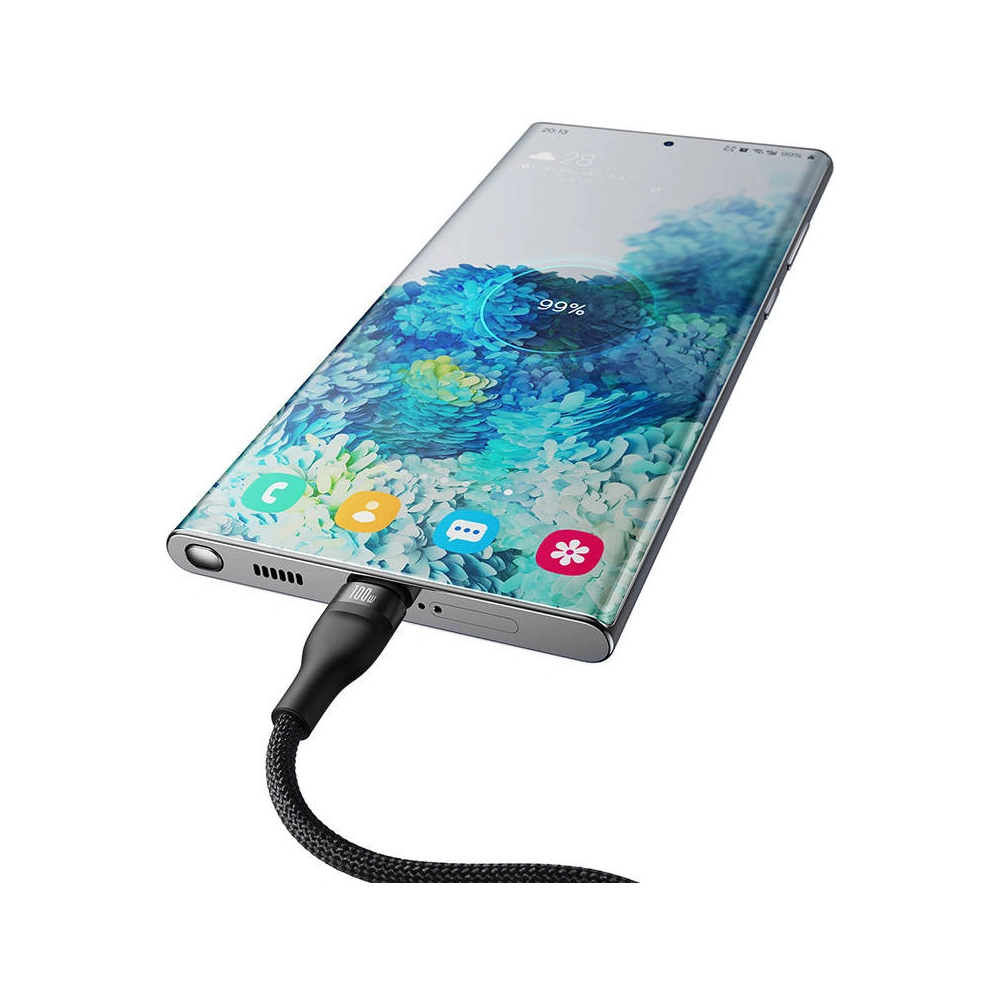 Hurtownia GSM - Cablul Baseus Flash Series 2in1 USB-C/USB-C 100W 1.5m (negru) - BSU3985 - {ean13} - Hurt