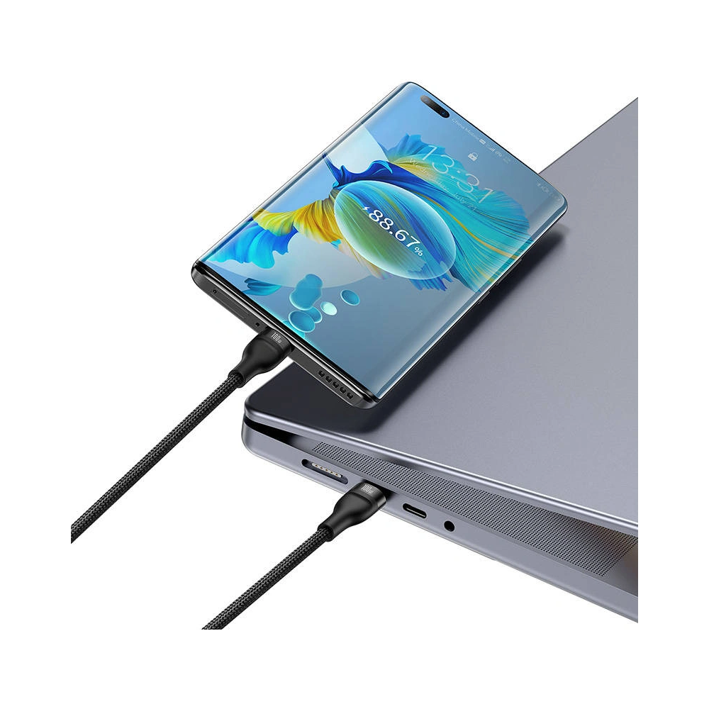 Hurtownia GSM - Cablul Baseus Flash Series 2in1 USB-C/USB-C 100W 1.5m (negru) - BSU3985 - {ean13} - Hurt