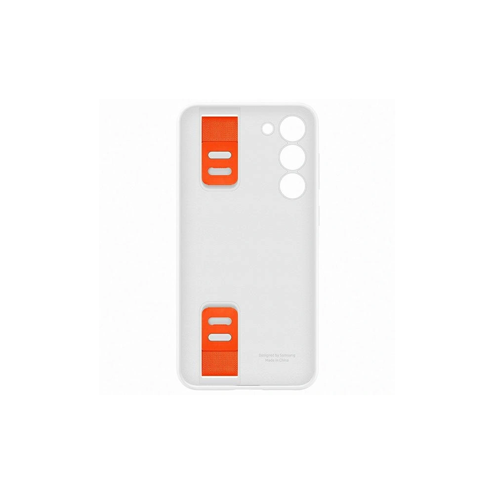 Hurtownia GSM - Samsung Case Galaxy S23+ Plus EF-GS916TW weiß/weiß Silikon-Griffgehäuse - SMG863 - {ean13} - Hurt