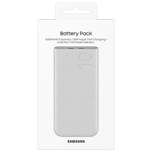Powerbank Samsung EB-P3400XU 10000mAh 25W 2xUSB-C beżowy/beige