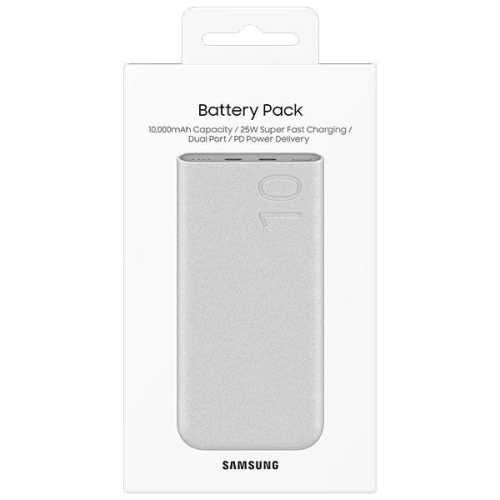 Powerbank Samsung EB-P3400XU 10000mAh 25W 2xUSB-C beżowy/beige