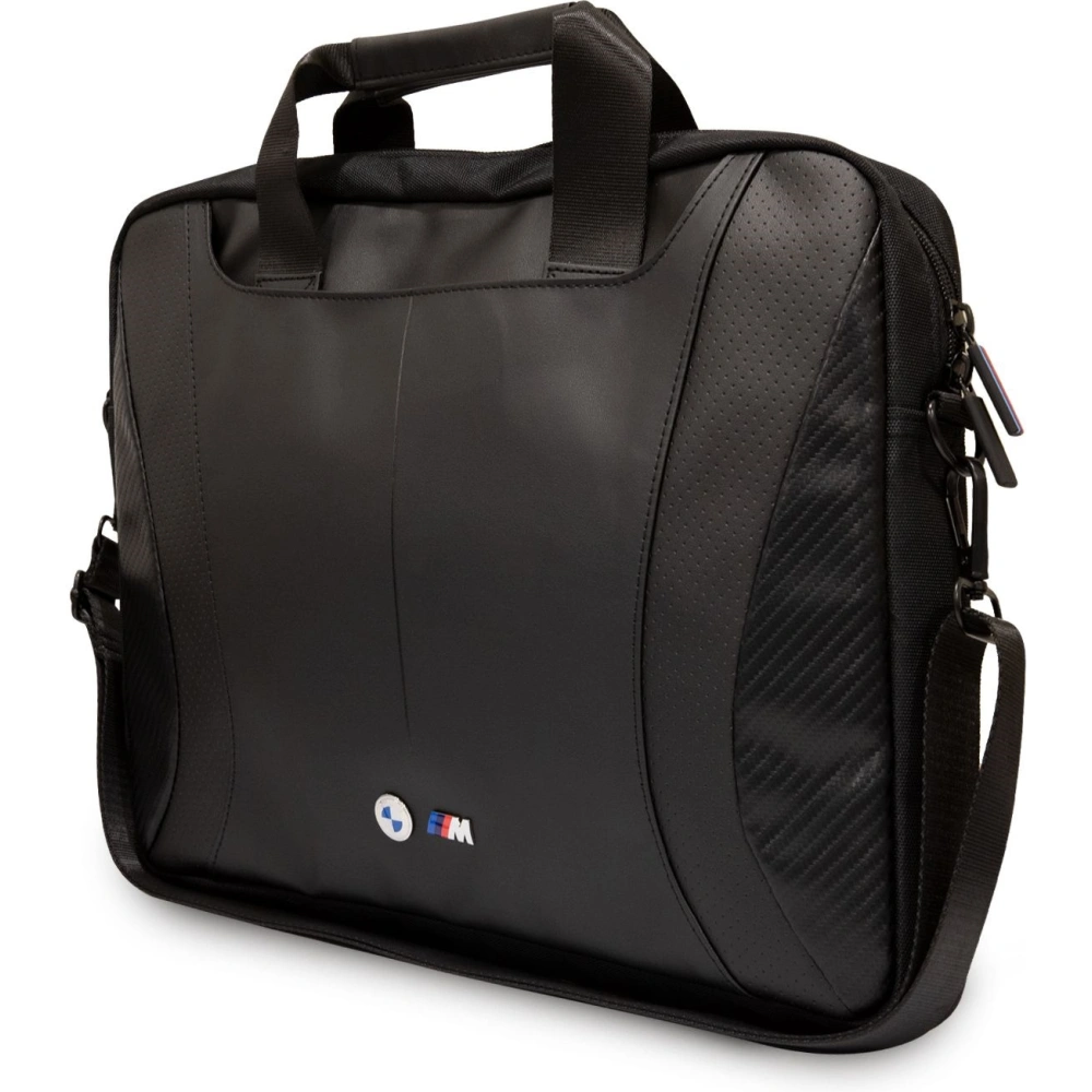 Hurtownia GSM - Táska BMW BMCB15SPCTFK 16 colos fekete/black Perforált - BMW407 - {ean13} - Hurt