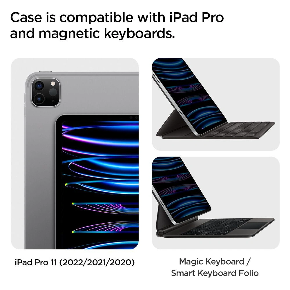 Hurtownia GSM - Etui Spigen Thin Fit Pro Apple iPad Pro 11 2021/2022 (3. és 4. generáció) Fekete - SPN2802 - {ean13} - Hurt