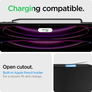Hurtownia GSM - Etui Spigen Thin Fit Pro Apple iPad Pro 11 2021/2022 (3. és 4. generáció) Fekete - SPN2802 - {ean13} - Hurt