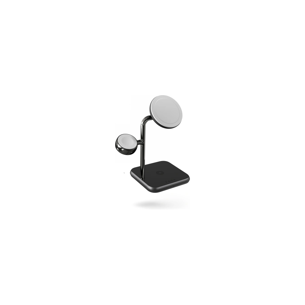 Hurtownia GSM - ZENS Aluminium vezeték nélküli töltő 4w1 MagSafe + Apple Watch + USB-C (fekete) - ZENS10 - {ean13} - Hurt