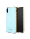Etui Guess GUHCPXPYLBL Apple iPhone XS/X albastru/Python
