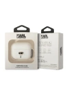 Hurtownia GSM - Etui Karl Lagerfeld KLAPRUNIKH Apple AirPods Pro alb/white Silicon Karl Head 3D - KLD1523 - {ean13} - Hurt