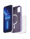 Etui PURO ICON MAG MagSafe Apple iPhone 14/13 (Tech levendula)