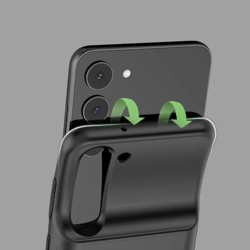 Etui Tech-Protect Powercase 4800mah Samsung Galaxy S23+ Plus Black