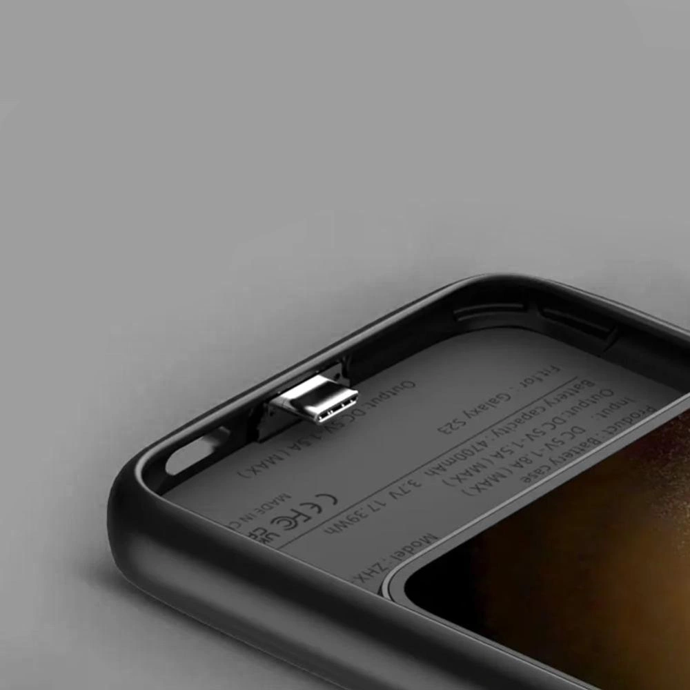 Wholesale Tech-Protect Powercase 4800mah Samsung Galaxy S23+ Plus Black - THP1837 - {ean13} - Hurt