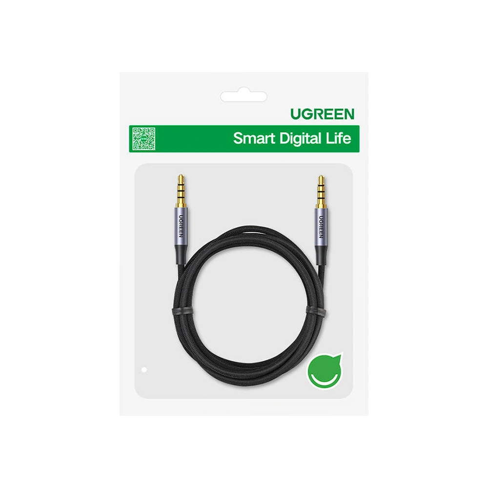 Hurtownia GSM - Kabel UGREEN Klinke 3,5mm AUX 1.5m (grau) - UGR1478 - {ean13} - Hurt