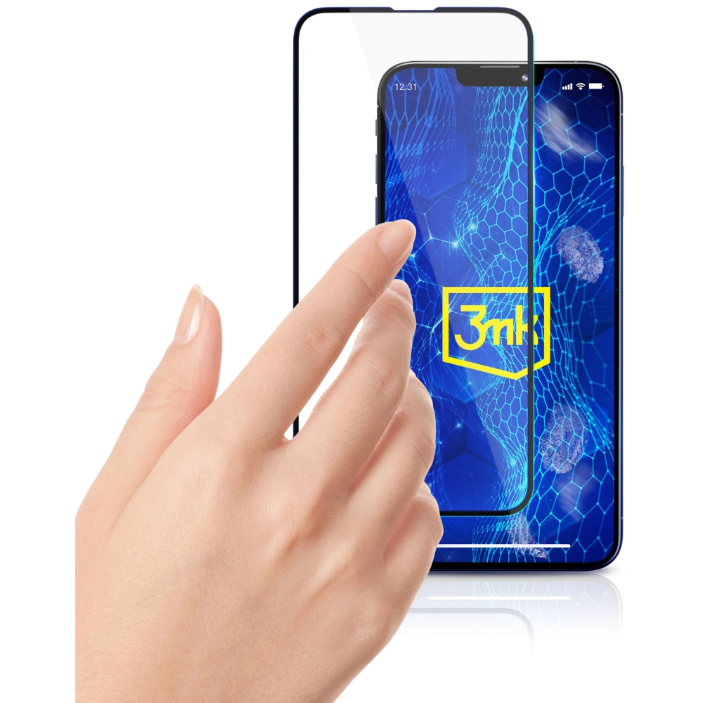 Hurtownia GSM - Edzett üveg 3MK HardGlass Max Lite Samsung Galaxy XCover 6 Pro fekete - 3MK4627 - {ean13} - Hurt