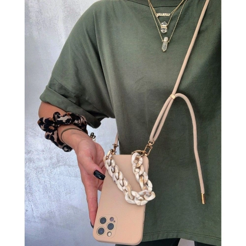 Etui Tech-Protect Icon Chain Samsung Galaxy A54 5G Beige