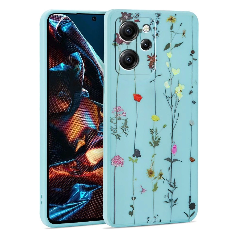 Hurtownia GSM - Etui Tech-Protect Mood POCO X5 Pro 5G Kert Kék - THP1843 - {ean13} - Hurt