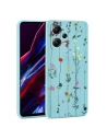 Etui Tech-Protect Mood Redmi Note 12/POCO X5 5G Garten Blau