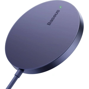Hurtownia GSM - Vezeték nélküli mágneses töltő Baseus Simple Mini3 15W (lila) - BSU3986 - {ean13} - Hurt