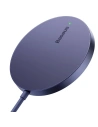 Ładowarka bezprzewodowa magnetyczna Baseus Simple Mini3 15W (fioletowa)