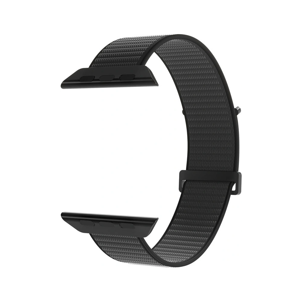 Wholesale PURO Nylon Sport Strap Apple Watch 4/5/6/7/SE/8/9/10 40/41/42mm (Black) - PUR643 - {ean13} - Hurt