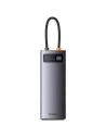 Hub 8w1 Baseus StarJoy Metal Glam Series, USB-C la HDMI + 3 x USB 3.0 + USB-C PD + RJ45 + SD/TF