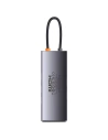 Wholesale Baseus StarJoy Metal Glam Series Hub 8in1 USB-C to HDMI + 3 x USB 3.0 + USB-C PD + RJ45 + SD/TF - BSU3989 - {ean13} - Hurt