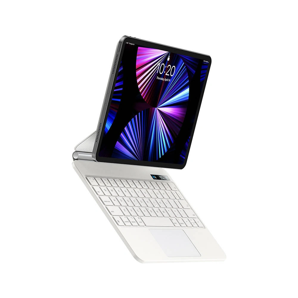 Hurtownia GSM - Etui Baseus Brilliance PRO Klávesnice Apple iPad 10.9 2022 (10. generace) (bílé) - BSU3990 - {ean13} - Hurt