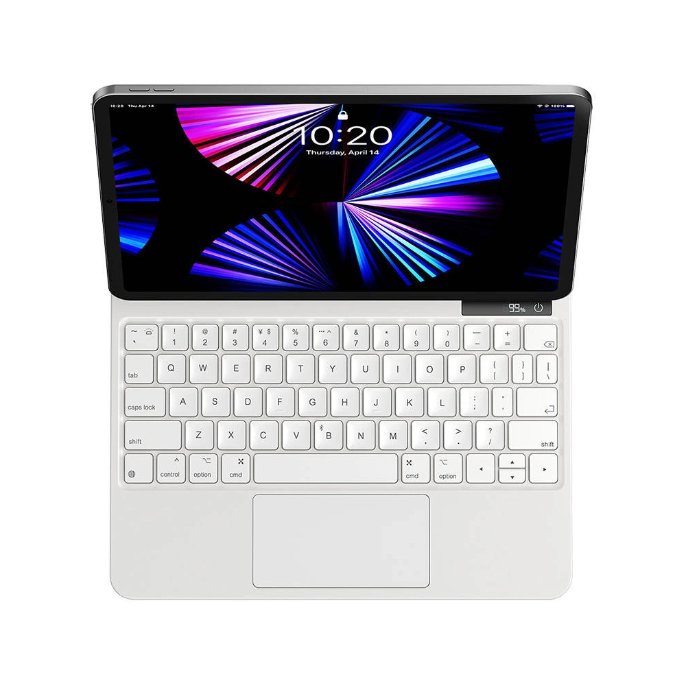 Hurtownia GSM - Etui Baseus Brilliance PRO Keyboard Apple iPad 10.9 2022 (10. Generation) (weiß) - BSU3990 - {ean13} - Hurt
