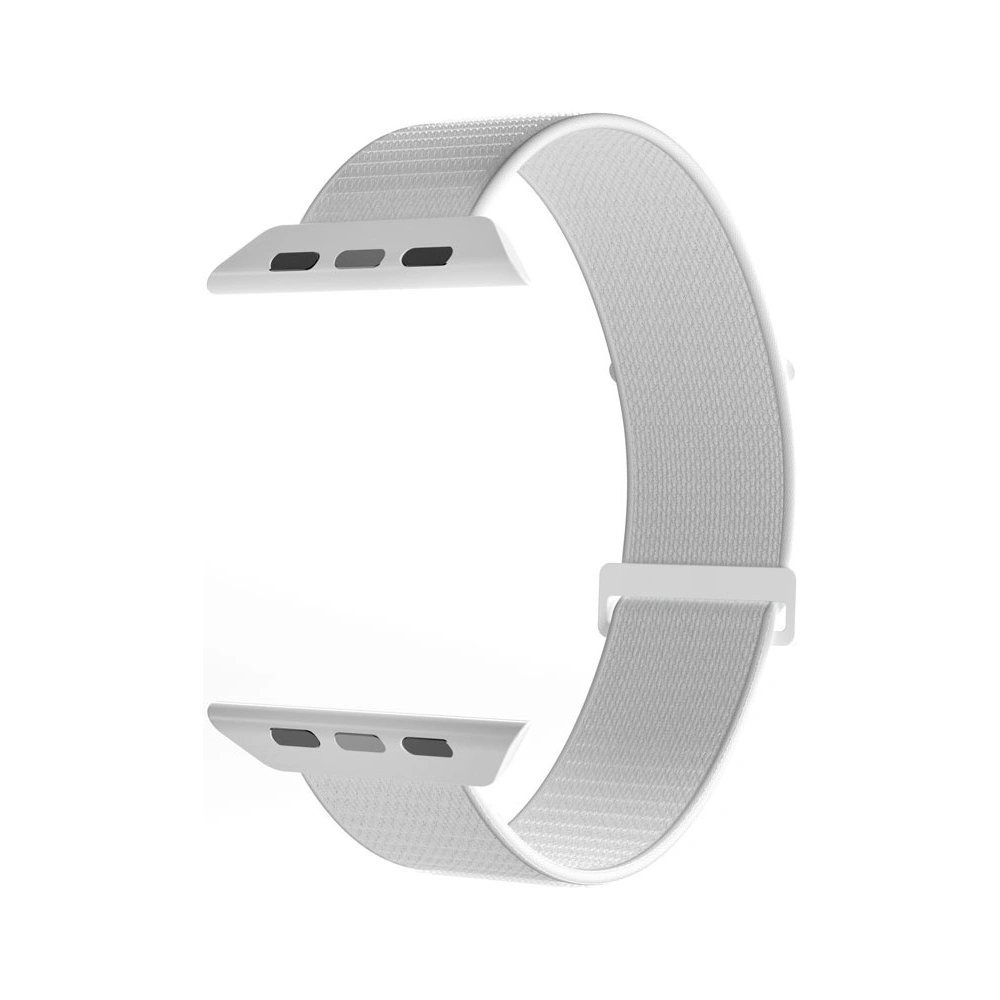 Hurtownia GSM - Puro Nylon Sport szíj Apple Watch 4/5/6/7/SE/8/9/10 40/41/42mm (Fehér) - PUR645 - {ean13} - Hurt