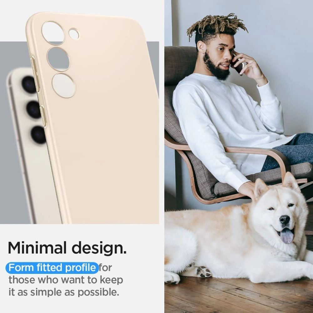 Hurtownia GSM - Etui Spigen Thin Fit Samsung Galaxy S23 Pearled Ivory - SPN2803 - {ean13} - Hurt