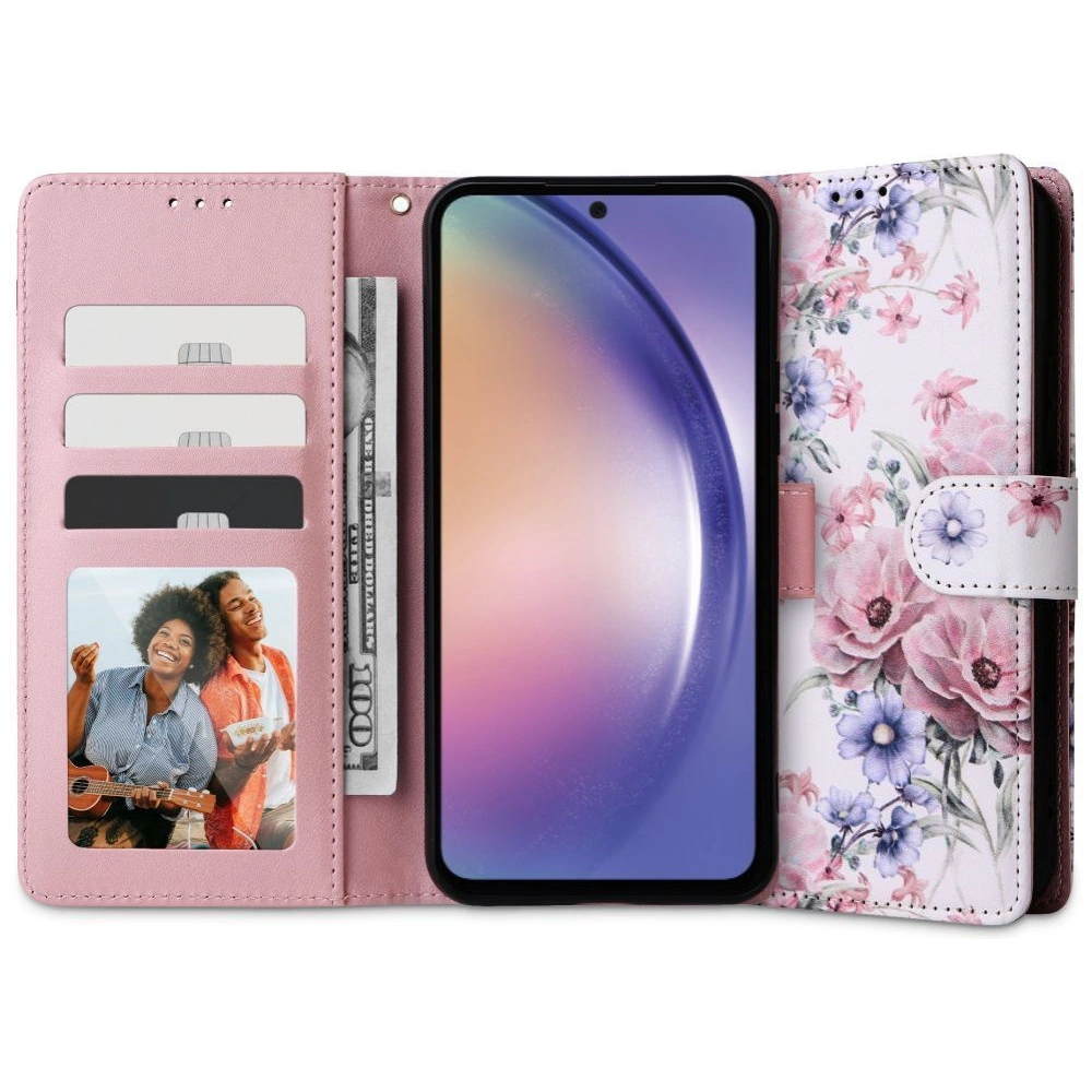 Hurtownia GSM - Etui Tech-Protect Wallet Xiaomi Redmi Note 12/POCO X5 5G Floare de Primăvară - THP1852 - {ean13} - Hurt