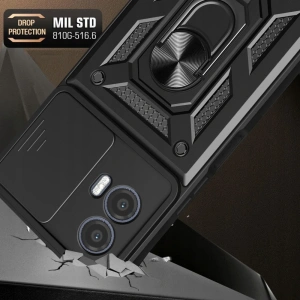 Wholesale Tech-Protect CamShield Pro Motorola Moto G53 5G Black case - THP1857 - {ean13} - Hurt