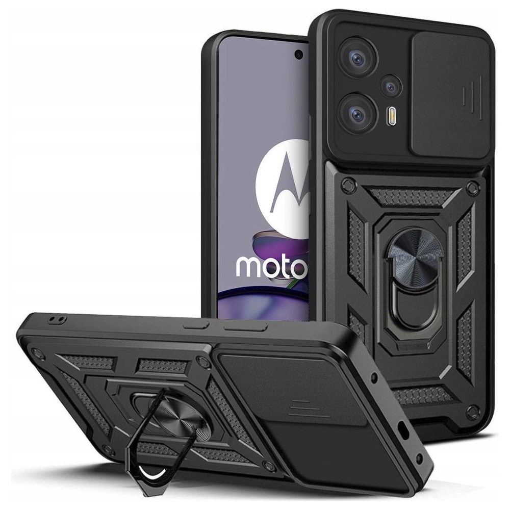 Hurtownia GSM - Etui Tech-Protect CamShield Pro Motorola Moto G13/G23 Fekete - THP1858 - {ean13} - Hurt