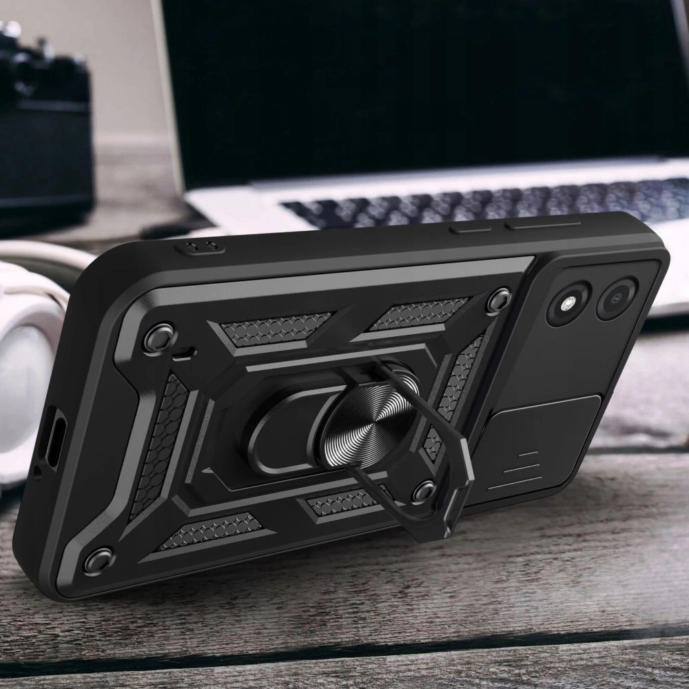 Hurtownia GSM - Tech-Protect Case CamShield Pro Motorola Moto E13 Schwarz - THP1859 - {ean13} - Hurt