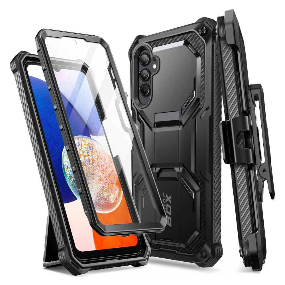 Hurtownia GSM - Etui Supcase IBLSN Armorbox Samsung Galaxy A14 LTE/5G Fekete - SPC362 - {ean13} - Hurt