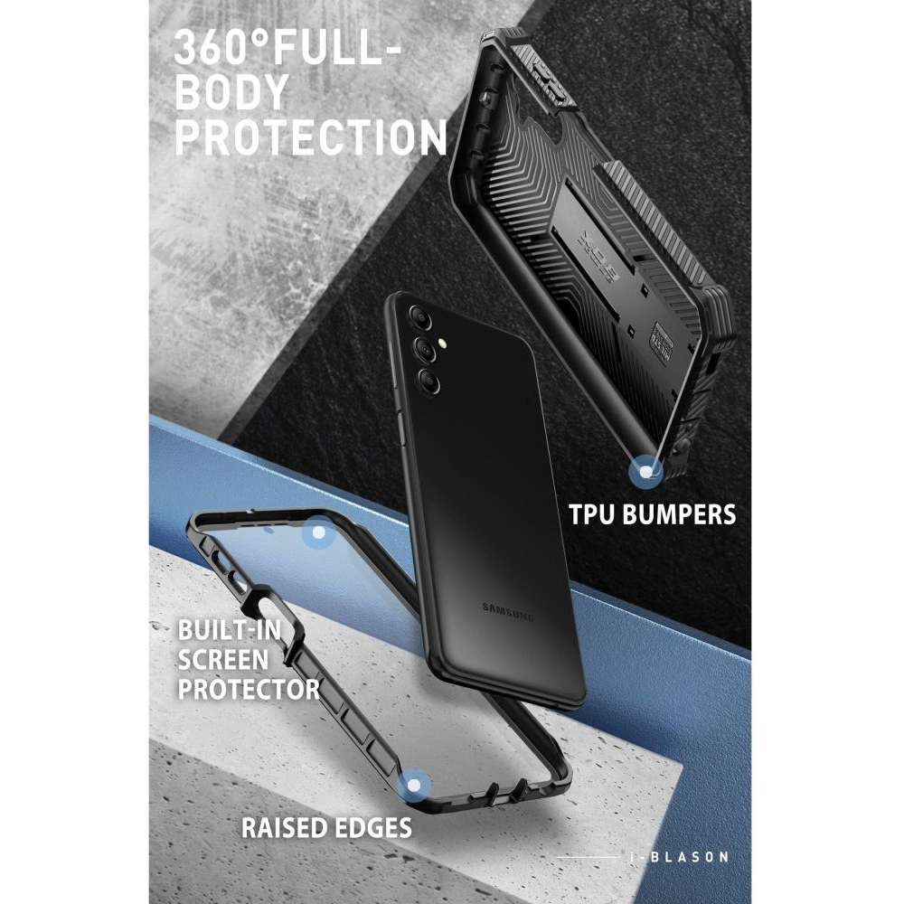 Hurtownia GSM - Etui Supcase IBLSN Armorbox Samsung Galaxy A14 LTE/5G Fekete - SPC362 - {ean13} - Hurt