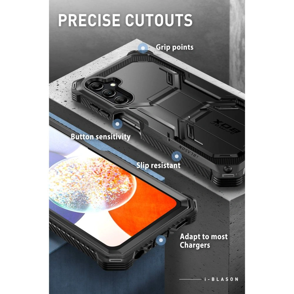 Hurtownia GSM - Etui Supcase IBLSN Armorbox Samsung Galaxy A14 LTE/5G Fekete - SPC362 - {ean13} - Hurt
