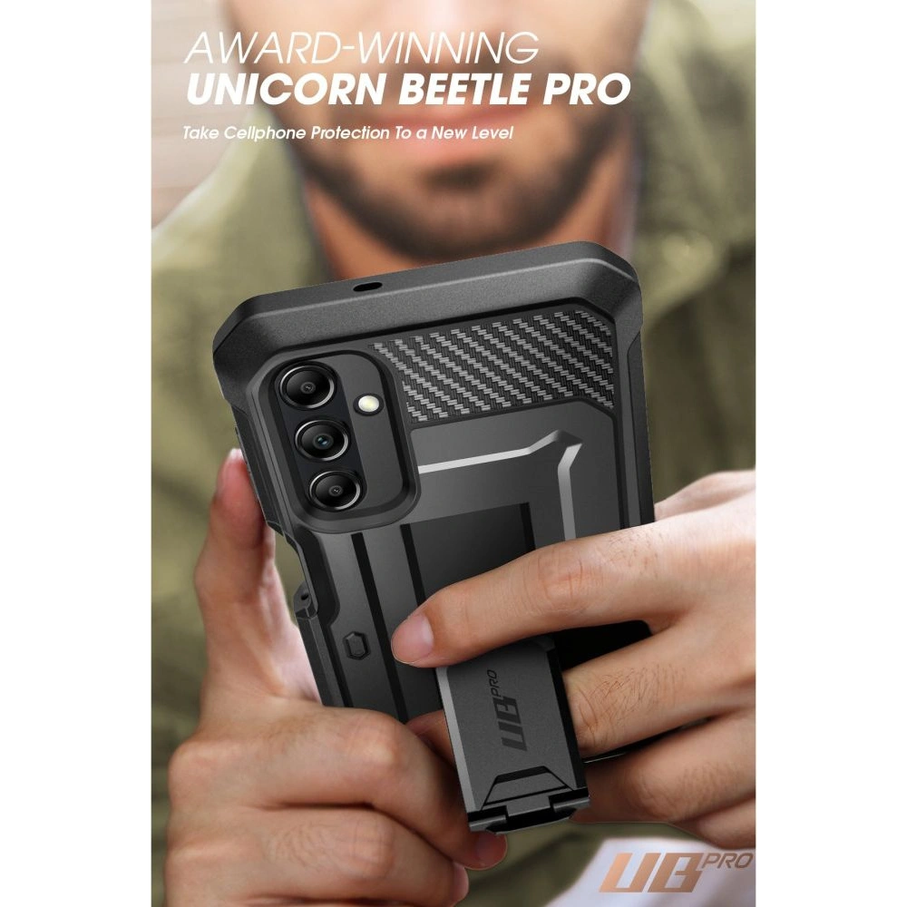 Hurtownia GSM - Etui Supcase Unicorn Beetle Pro Samsung Galaxy A14 LTE/5G Schwarz - SPC363 - {ean13} - Hurt