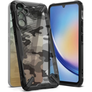 Hurtownia GSM - Etui Ringke Fusion-X Design Samsung Galaxy A34 5G Camo (Moro) Fekete - RGK1797 - {ean13} - Hurt