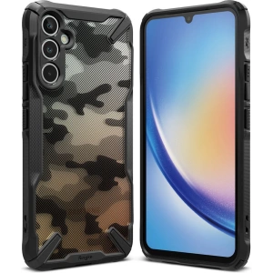 Hurtownia GSM - Etui Ringke Fusion-X Design Samsung Galaxy A34 5G Camo (Moro) Fekete - RGK1797 - {ean13} - Hurt