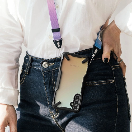 Etui Ringke Fusion-X Design Samsung Galaxy A34 5G Camo (Moro) Black