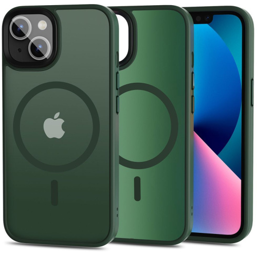 Hurtownia Tech-Protect - 9490713933046 - THP1860 - Etui Tech-Protect Magmat MagSafe Apple iPhone 13 mini Matte Green - B2B homescreen