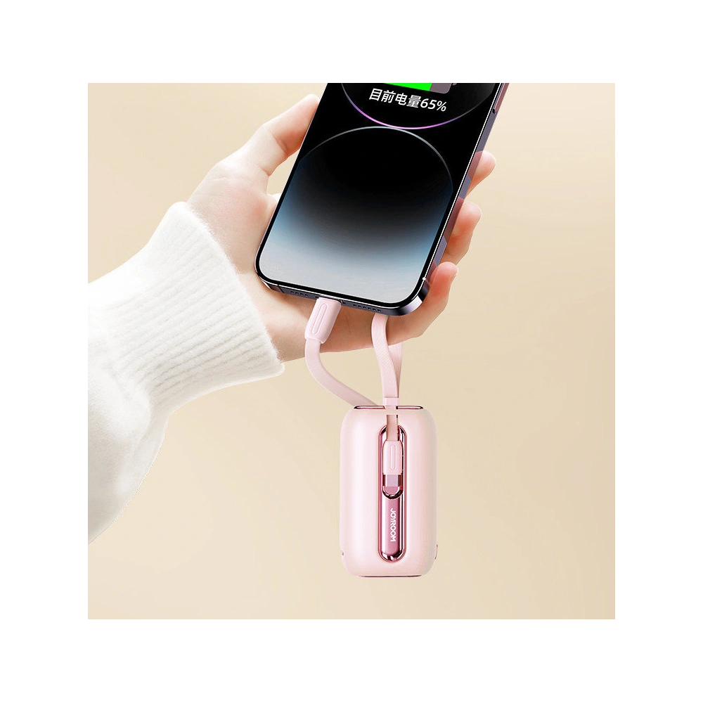 Hurtownia GSM - Powerbank Joyroom JR-L012 Farbige Serie 10000mAh 22.5W + 2 USB-C + Lightning Kabel rosa - JYR601 - {ean13} - Hurt