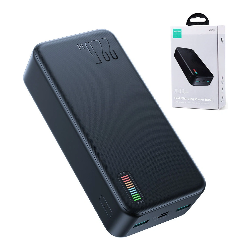 Hurtownia GSM - Powerbank Joyroom QP196 Dazzling Series 30000mAh 22.5W fekete - JYR603 - {ean13} - Hurt