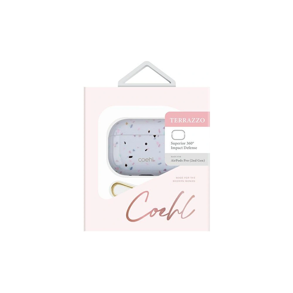 Hurtownia GSM - Etui UNIQ Coehl Terrazzo Apple AirPods Pro 2 homokszínű/sandstone - UNIQ882 - {ean13} - Hurt