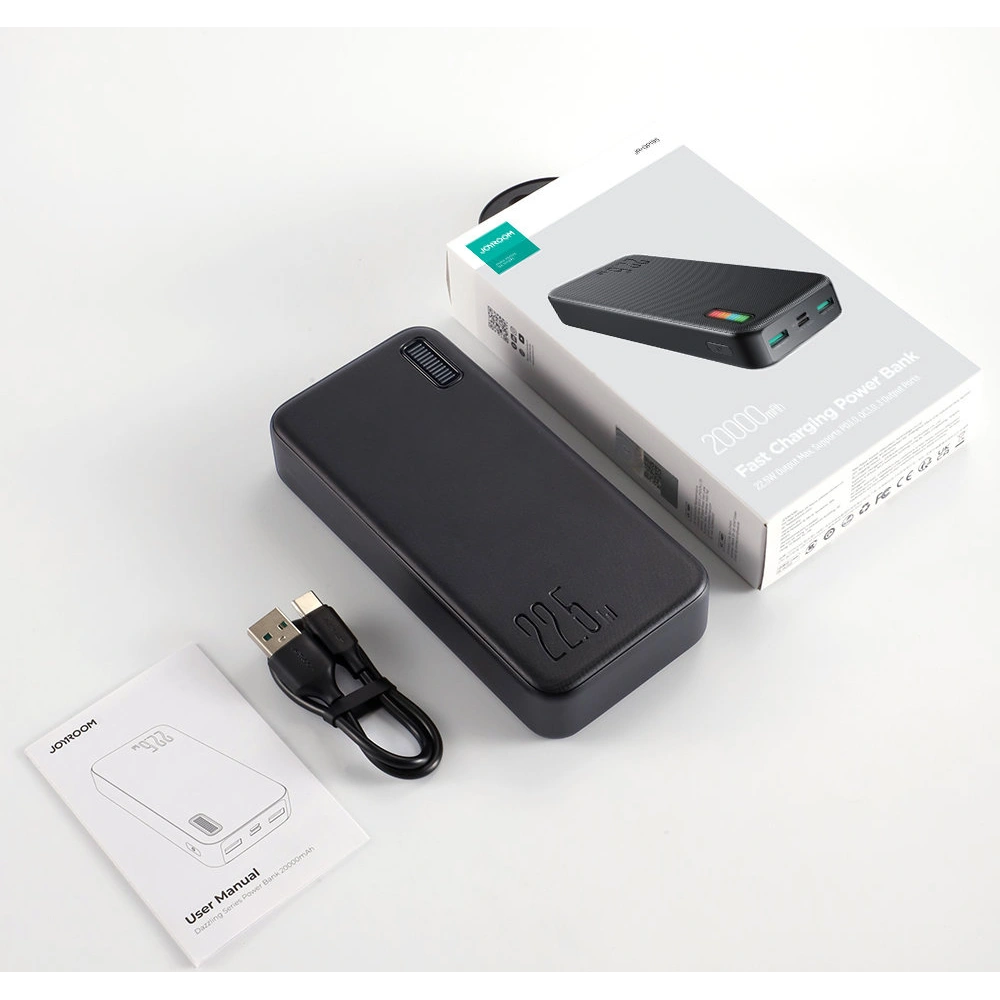 Hurtownia GSM - Powerbank Joyroom QP195 Dazzling Series 20000mAh 22.5W černý - JYR605 - {ean13} - Hurt