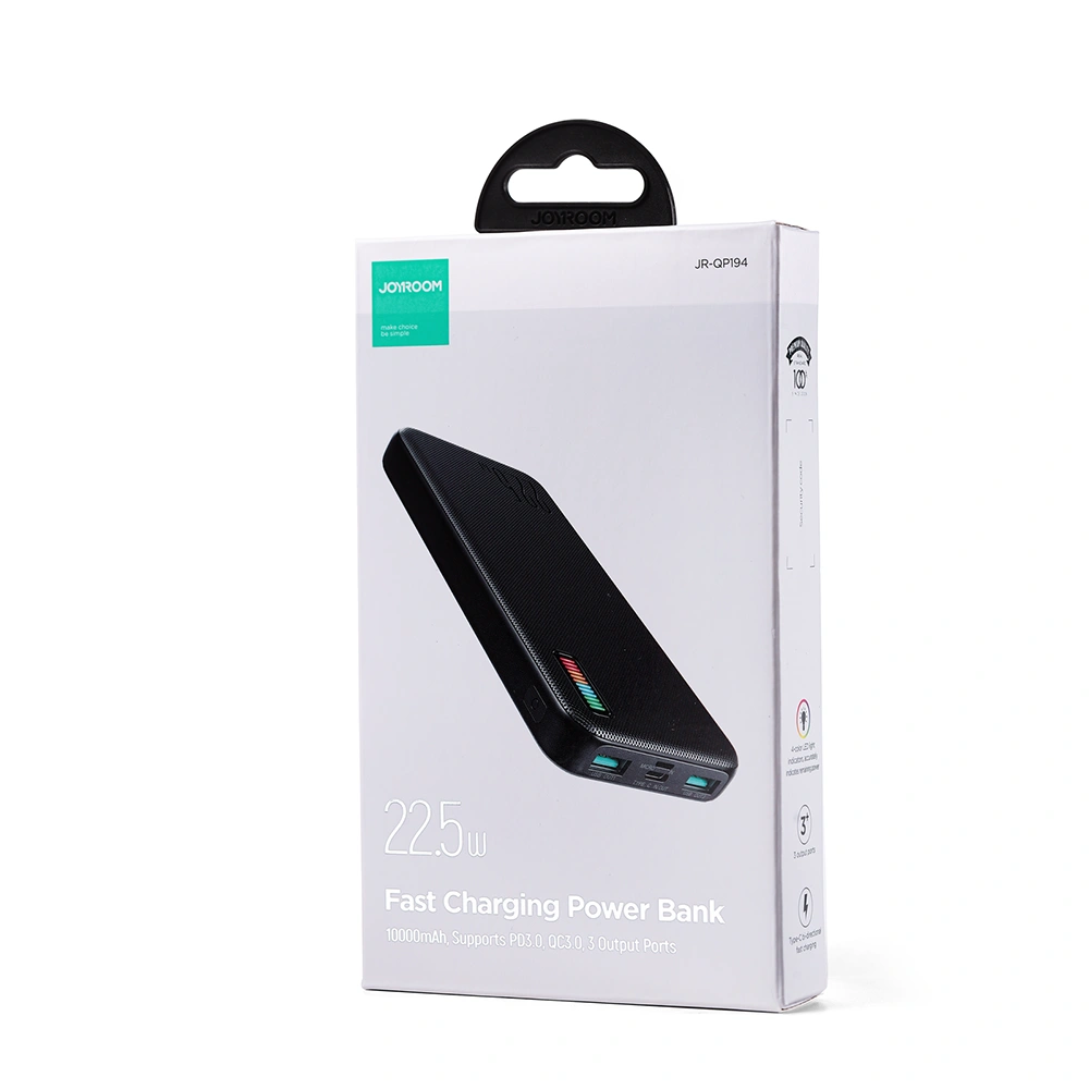Hurtownia GSM - Powerbank Joyroom QP194 Dazzling Series 10000mAh 22.5W černý - JYR607 - {ean13} - Hurt