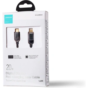 Kabel Joyroom S-CL020A4 USB-C/Lightning 20W LED-Anzeige 1,2m schwarz