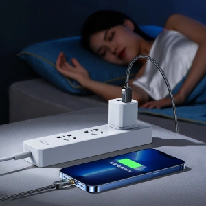 Kabel Joyroom S-CL020A4 USB-C/Lightning 20W LED Display 1,2m czarny