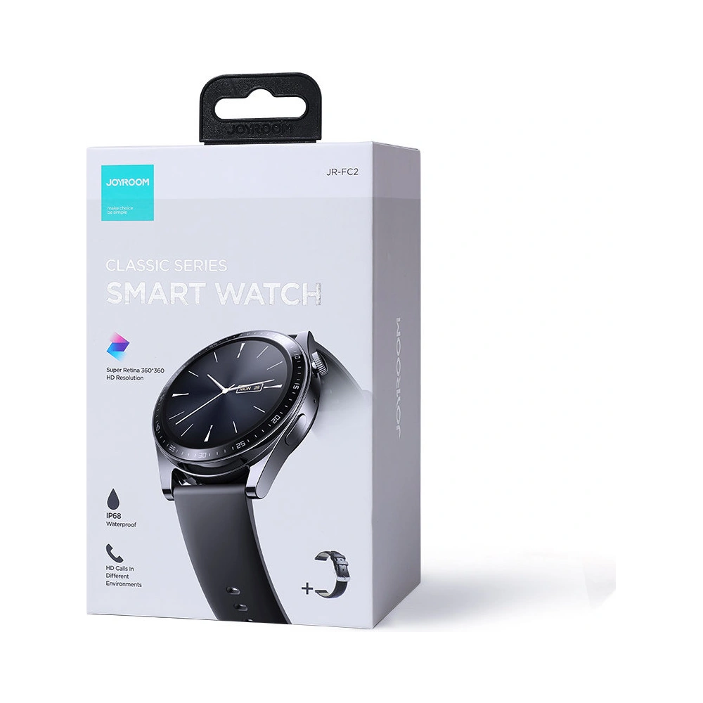 Hurtownia GSM - Smartwatch Joyroom JR-FC2 FC2 Classic Series IP68 černý - JYR611 - {ean13} - Hurt